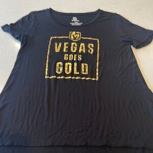 Vegas knights, NHL hockey women’s t-shirt size medium super fun for fame fans.